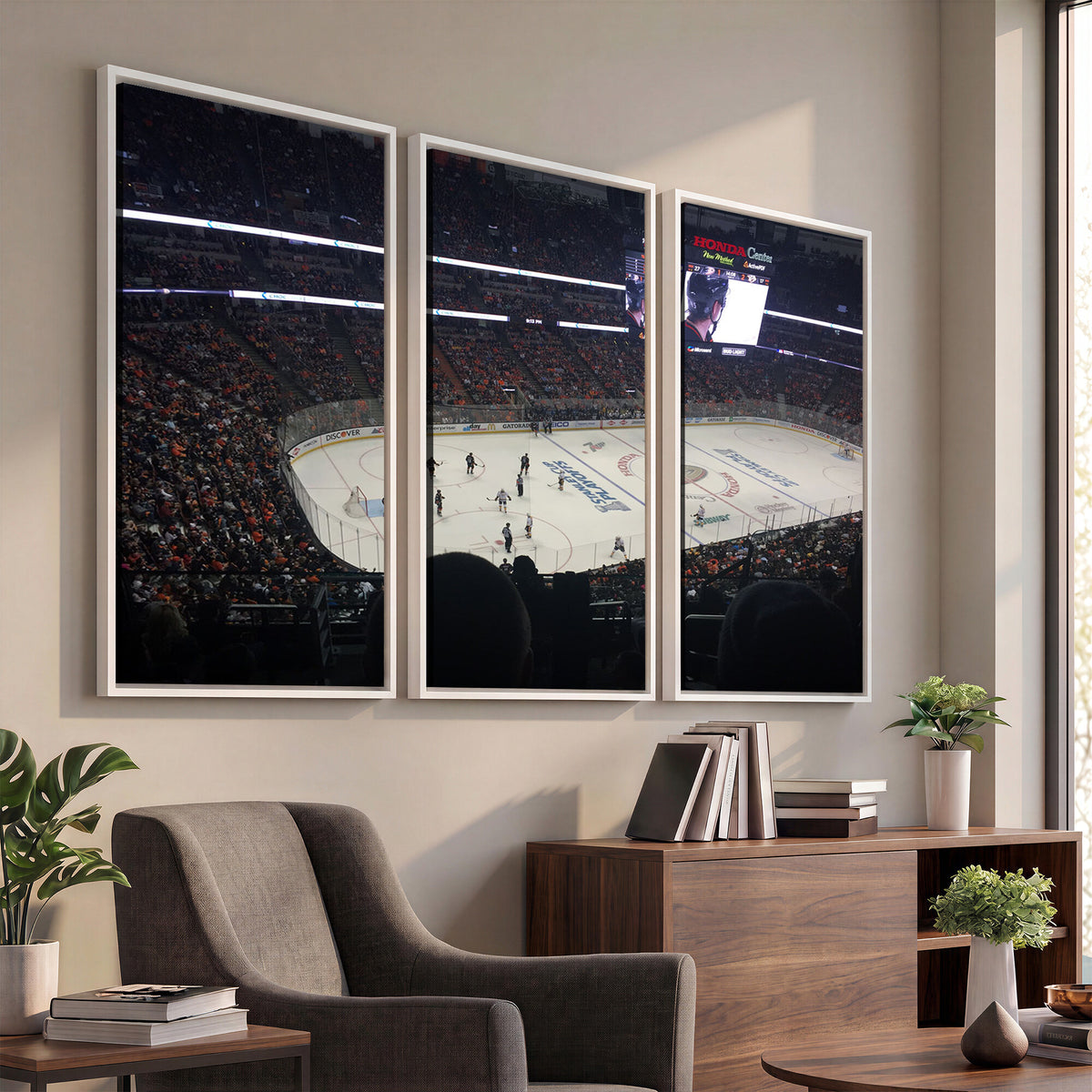 24634-MGV-CV-36X24 - Honda Center California Anaheim Ducks Hockey Stadium Wall Art