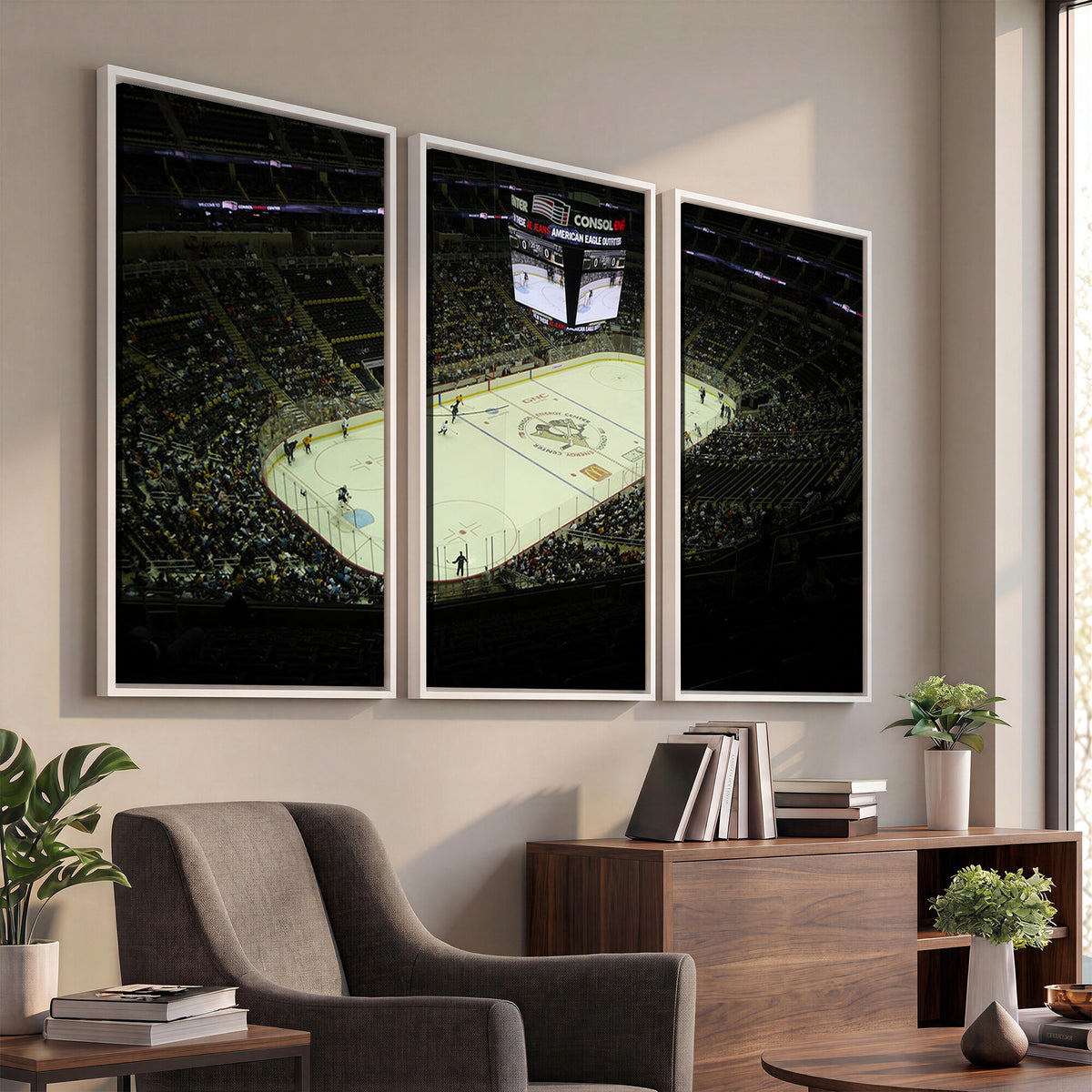 52168-MGV-CV-36X24 - PPG Paints Arena Pennsylvania Pittsburgh Penguins Hockey