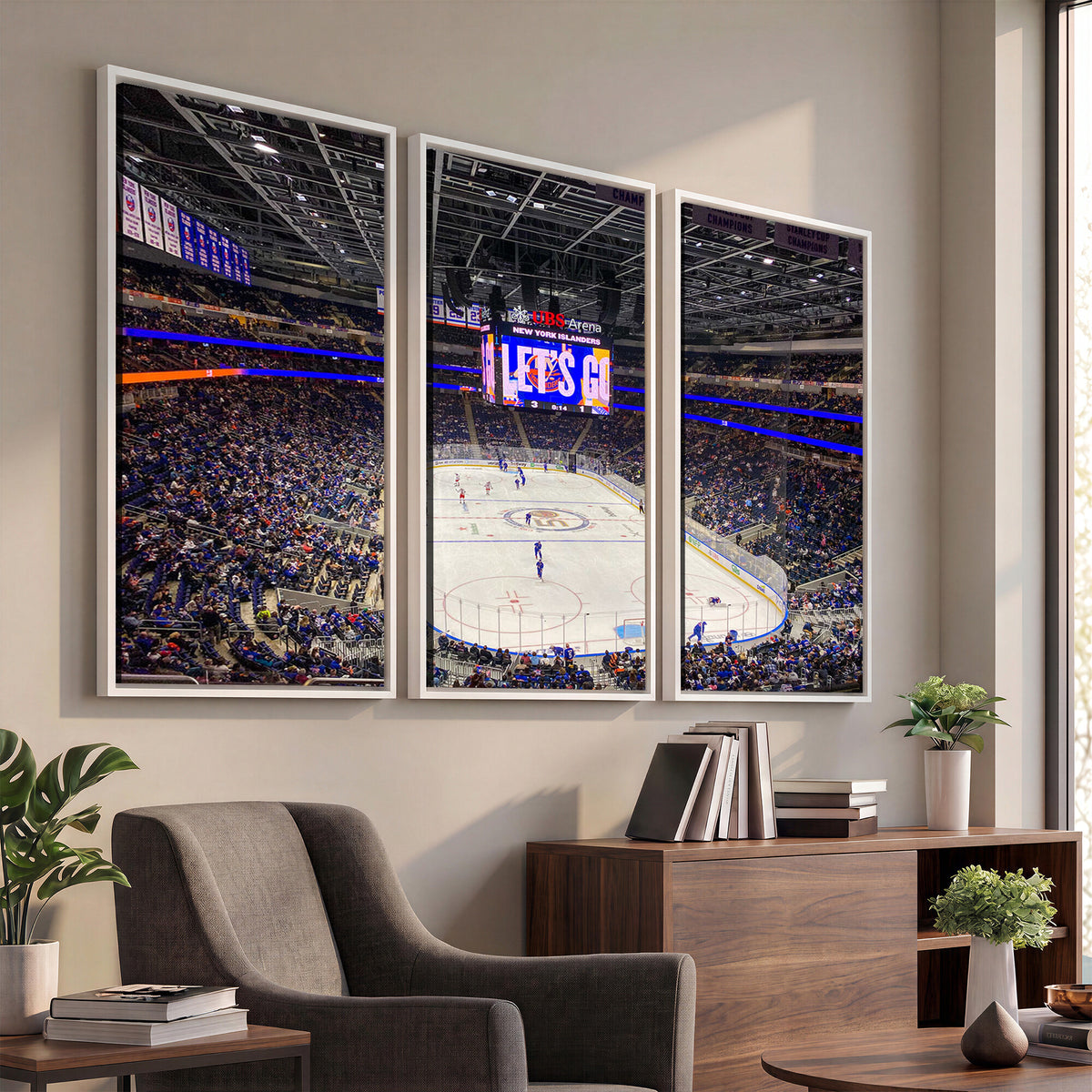 78692-MGV-CV-36X24 - UBS Arena Elmont New York Islanders Ice Hockey Wall Art, UBS Arena Elmont Wall Art Canvas Print