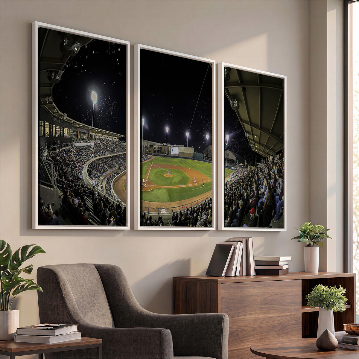 10262-MGV-CV-36X24 - Olsen Field at Blue Bell Park - Texas A&M Aggies Baseball Stadium Wall Art Canvas Print