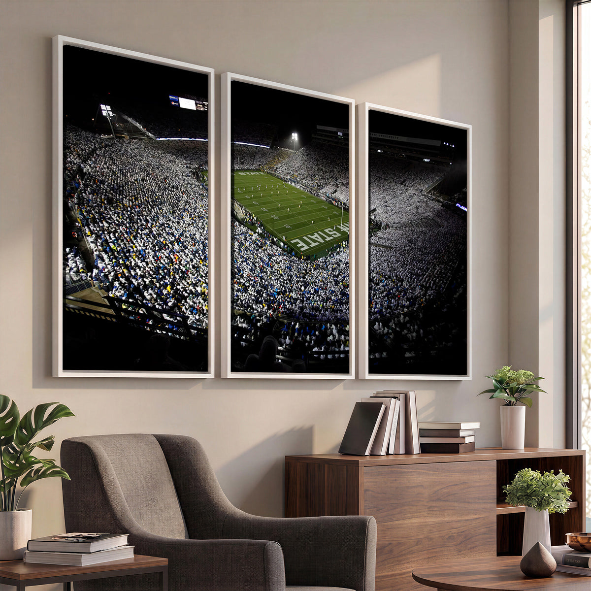 96825-MGV-CV-36X24 - Penn State Football Stadium Wall Art - Beaver Stadium Canvas Print