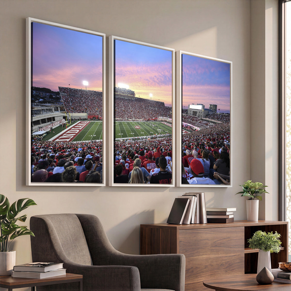 13046-MGV-CV-36X24 - Indiana University Hoosiers Football Team Print