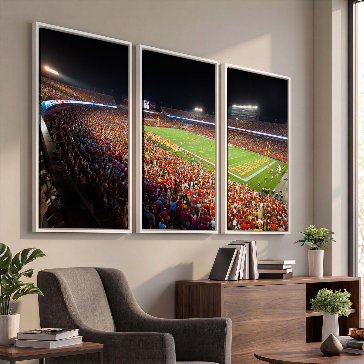 35139-MGV-CV-36X24 - Iowa State University Cyclones Canvas Print, Jack Trice Stadium