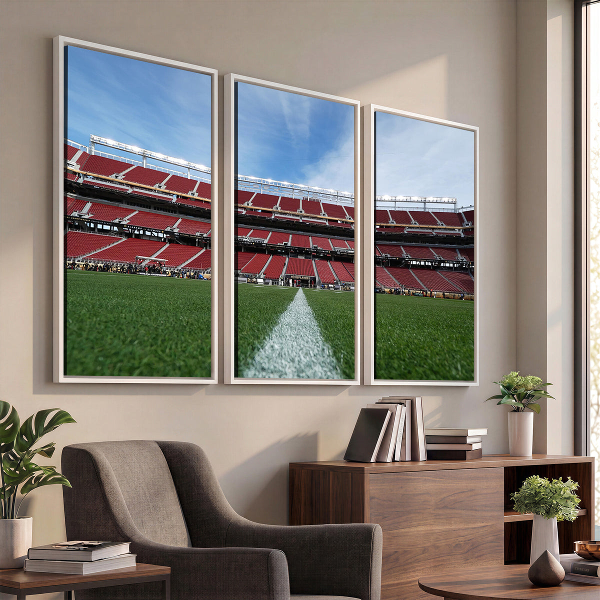 83238-PAN-FL-20X10 - University of Tulsa Golden Hurricane Football Team Print - Tulsa H.A. Chapman Stadium Wall Art
