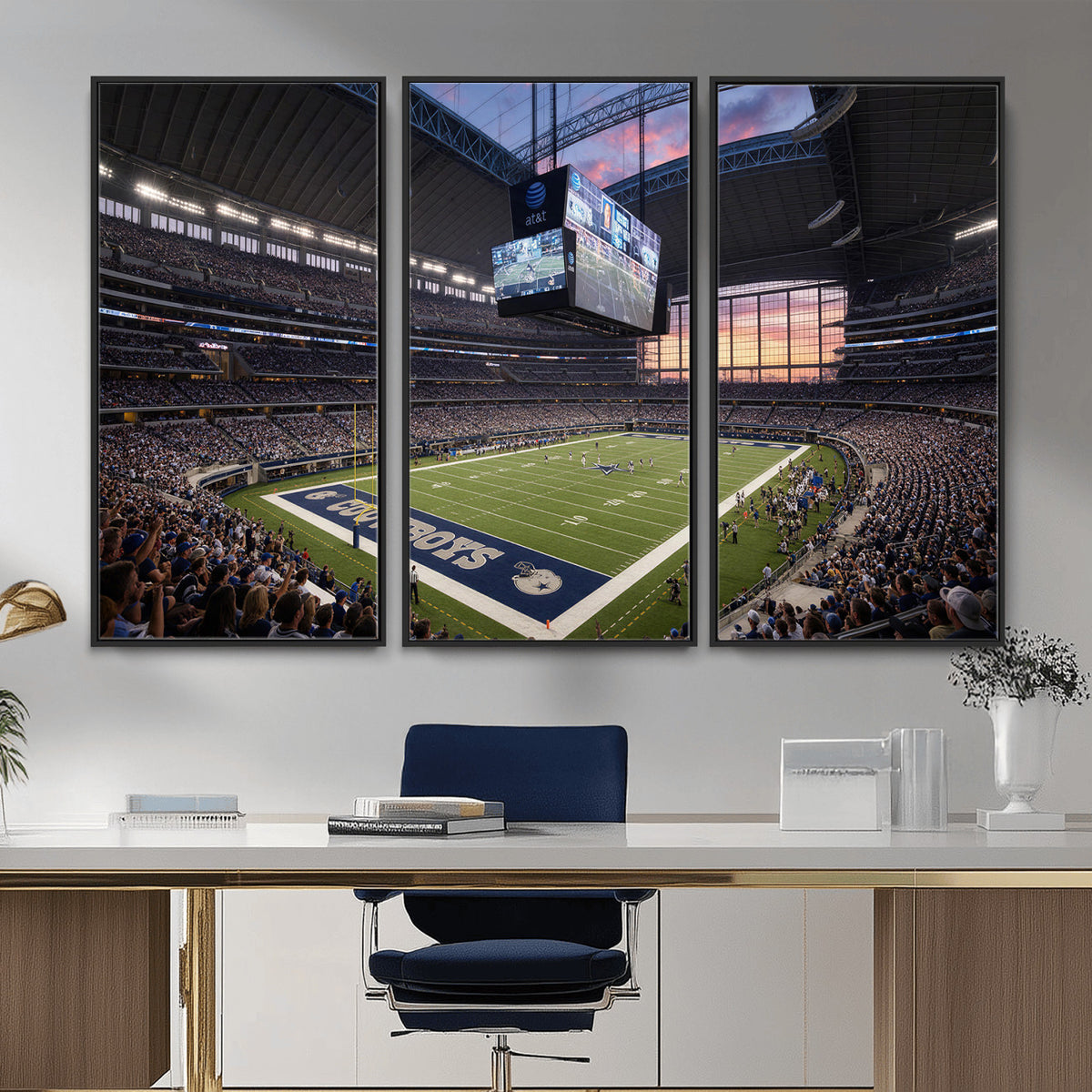 25449193-MGV-CV-36X24 - Stadium Wall Art Canvas Print