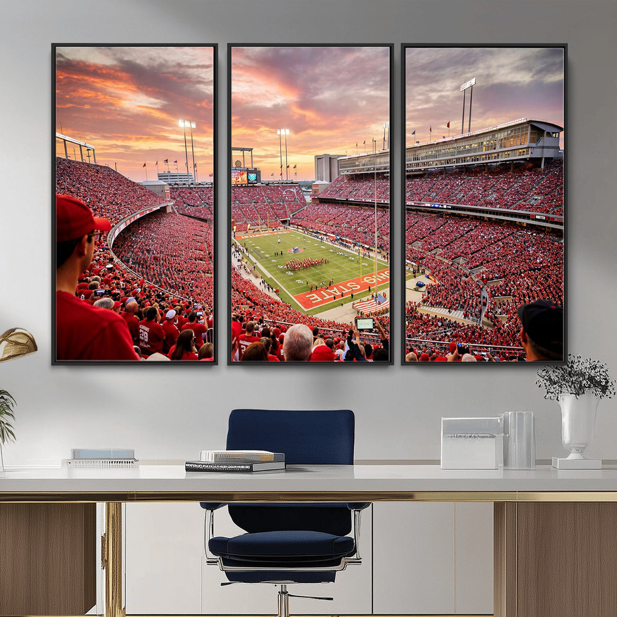 94754966-MGV-CV-36X24 - Stadium Wall Art Canvas Print