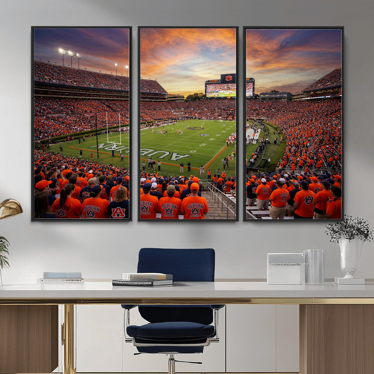 46347891-MGV-CV-36X24 - Stadium Wall Art Canvas Print