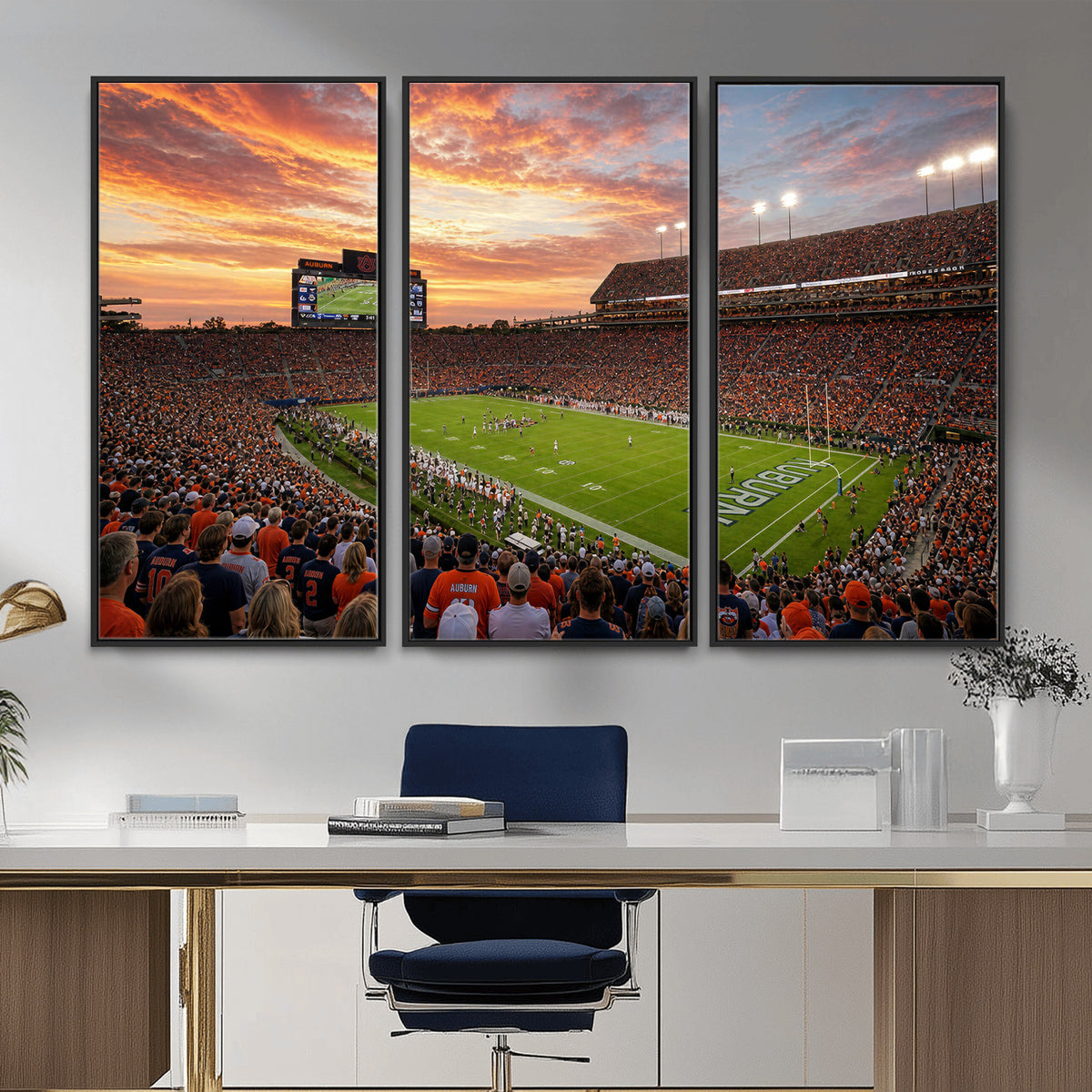 28631591-MGV-CV-36X24 - Stadium Wall Art Canvas Print