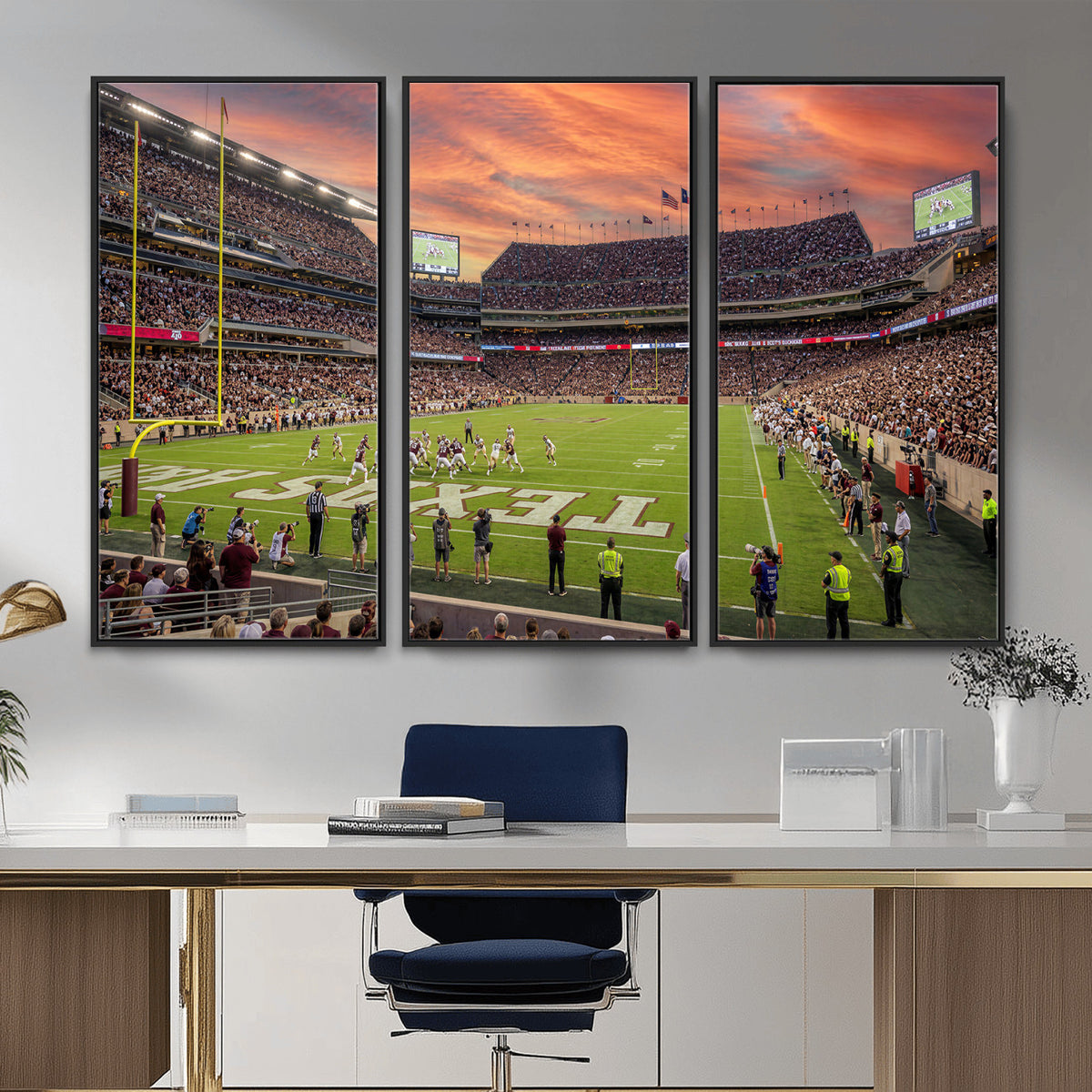80055809-MGV-CV-36X24 - Stadium Wall Art Canvas Print