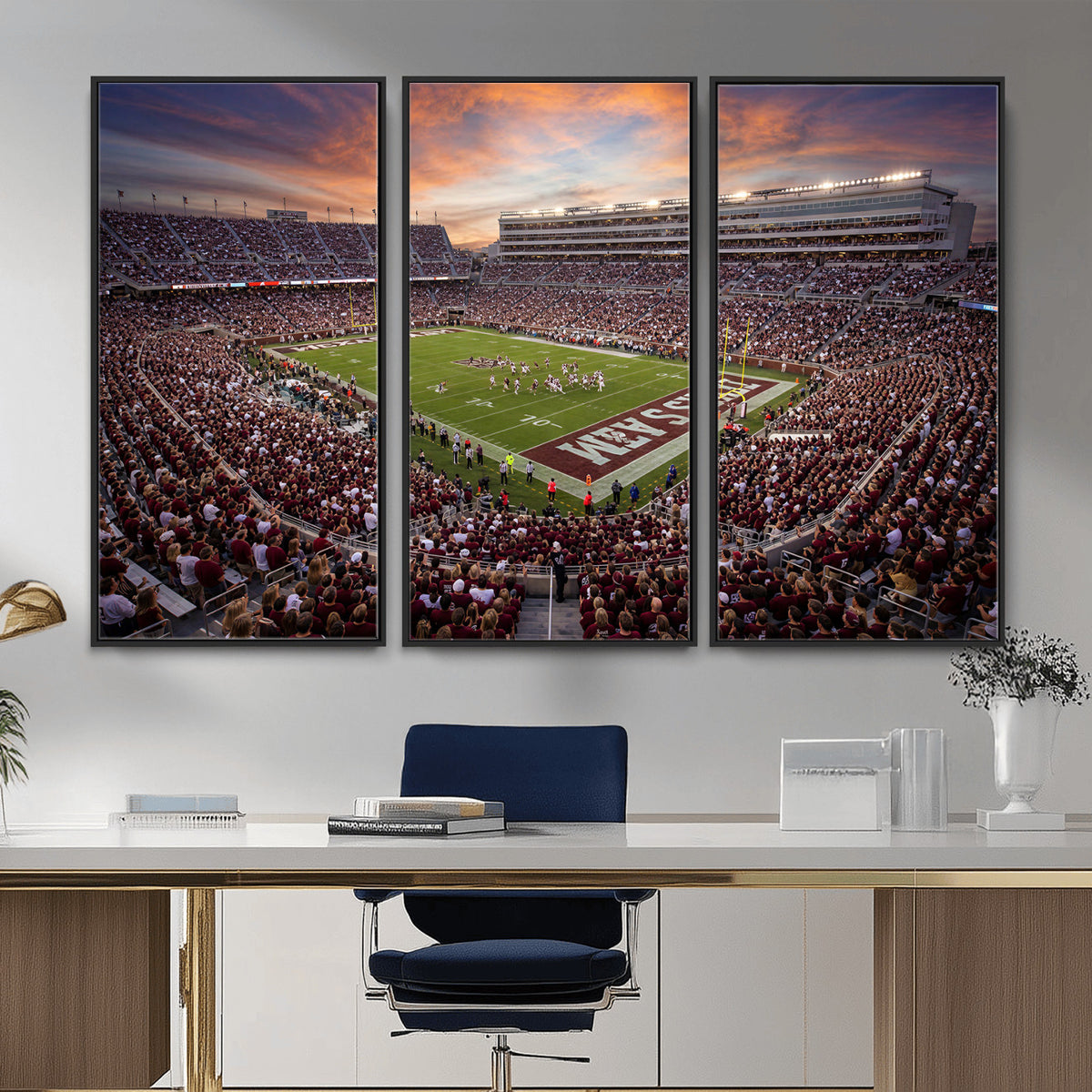 66624578-MGV-CV-36X24 - Stadium Wall Art Canvas Print