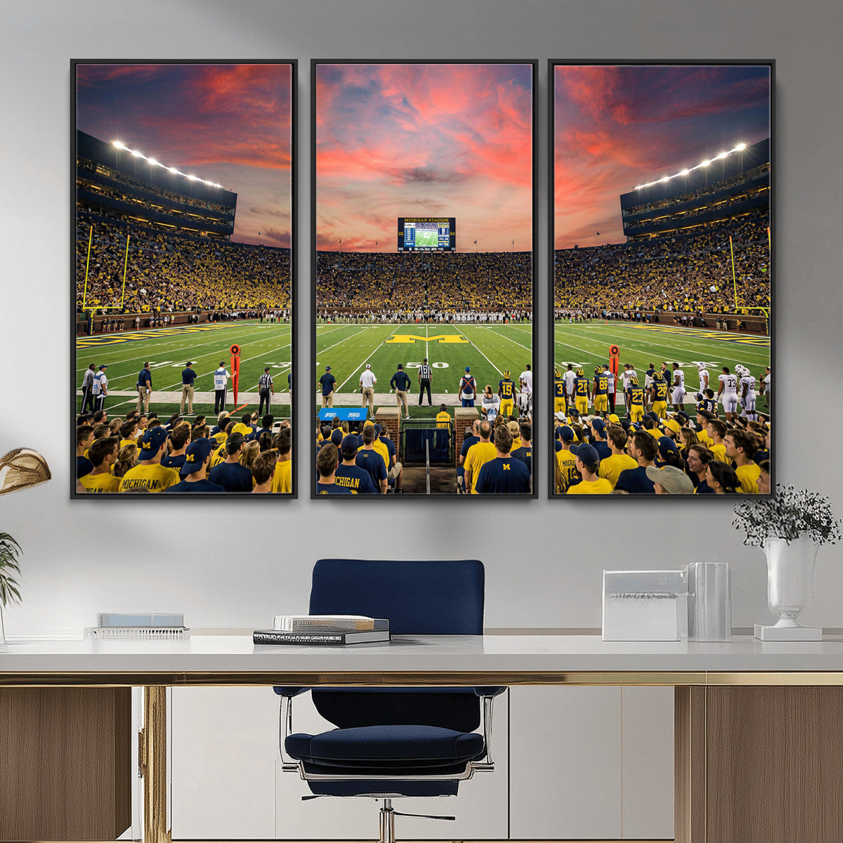 47185949-MGV-CV-36X24 - Stadium Wall Art Canvas Print