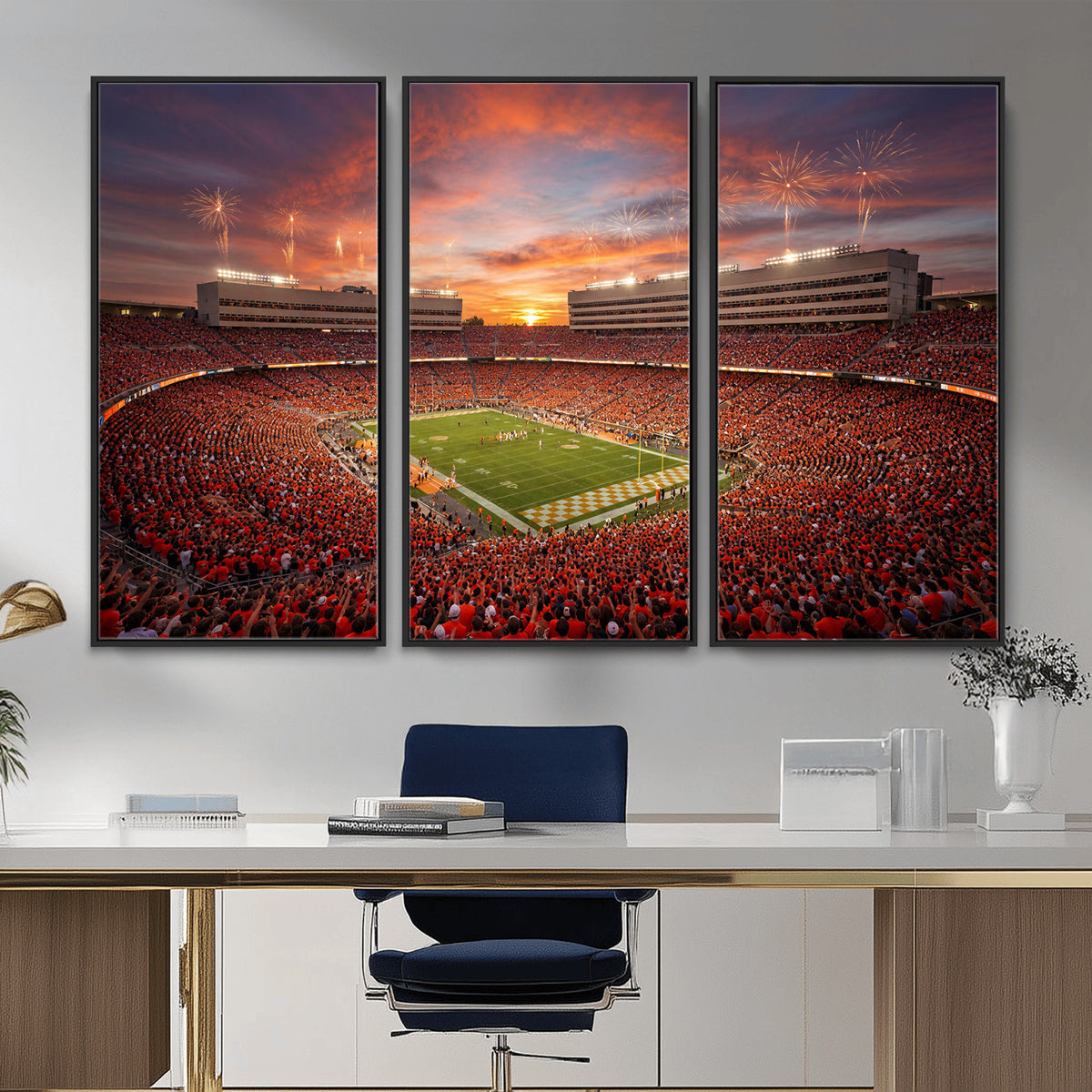 66964685-MGV-CV-36X24 - Stadium Wall Art Canvas Print