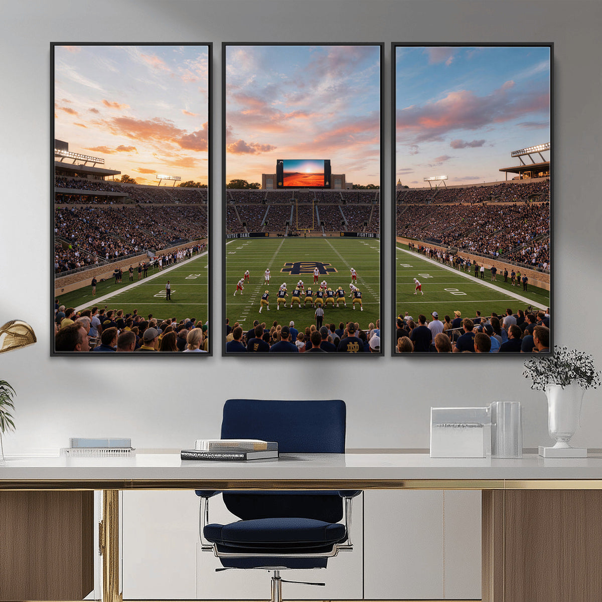 54464530-MGV-CV-36X24 - Stadium Wall Art Canvas Print