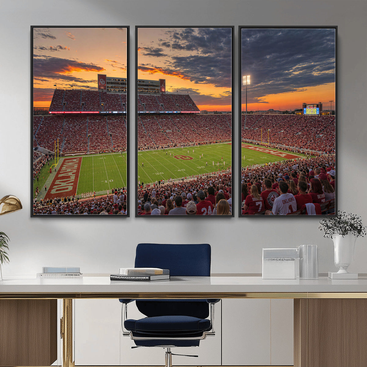 75444407-MGV-CV-36X24 - Stadium Wall Art Canvas Print