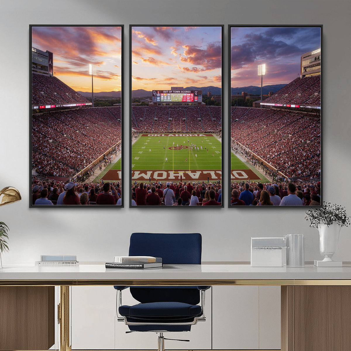 18509931-MGV-CV-36X24 - Stadium Wall Art Canvas Print