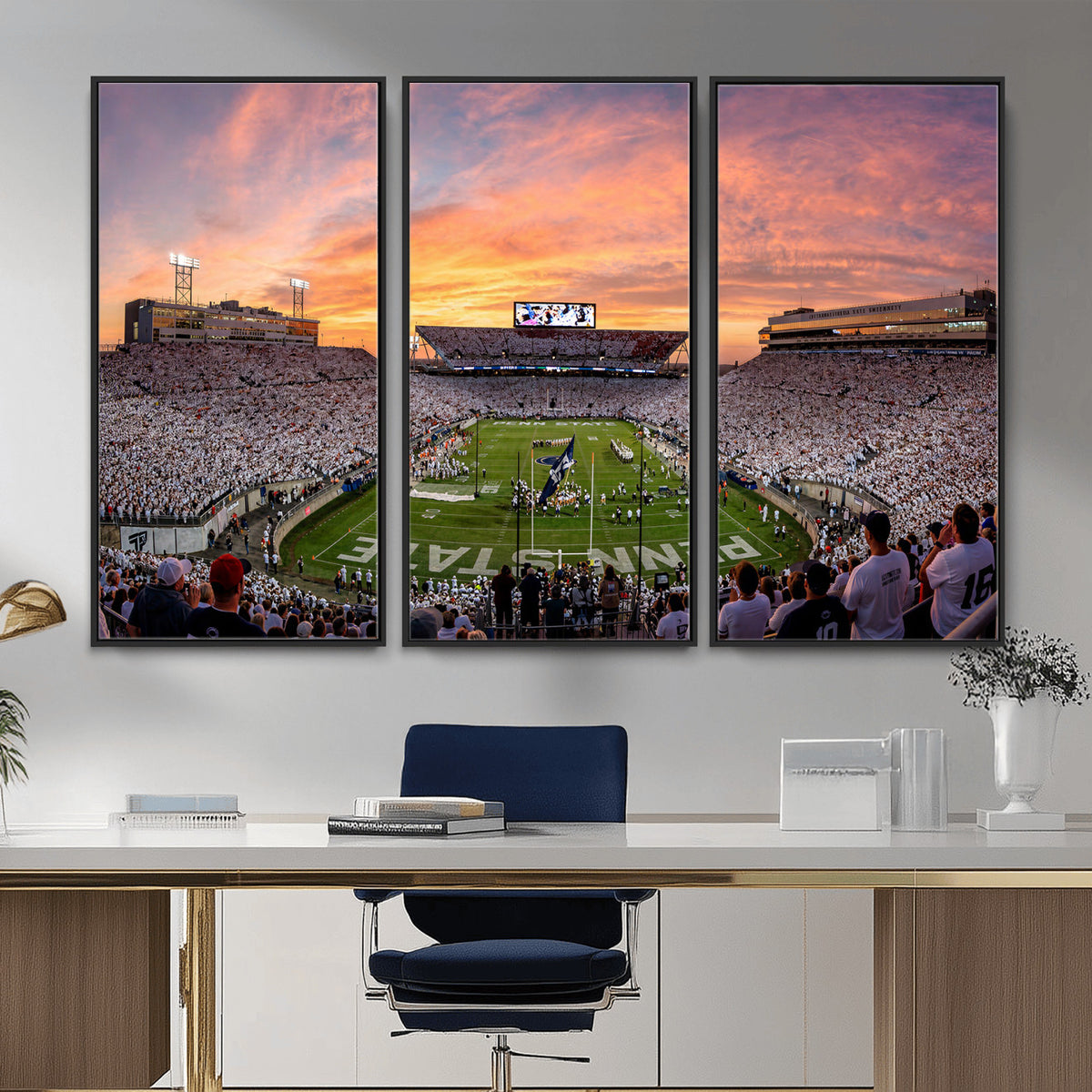 53161432-MGV-CV-36X24 - Stadium Wall Art Canvas Print