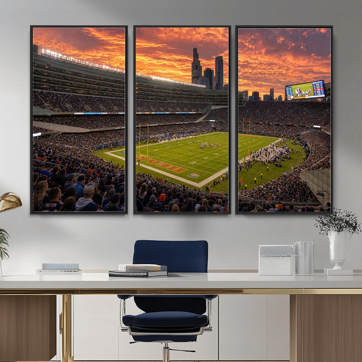 25159364-MGV-CV-36X24 - Stadium Wall Art Canvas Print