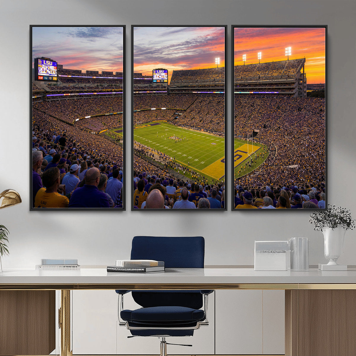 91303167-MGV-CV-36X24 - Stadium Wall Art Canvas Print