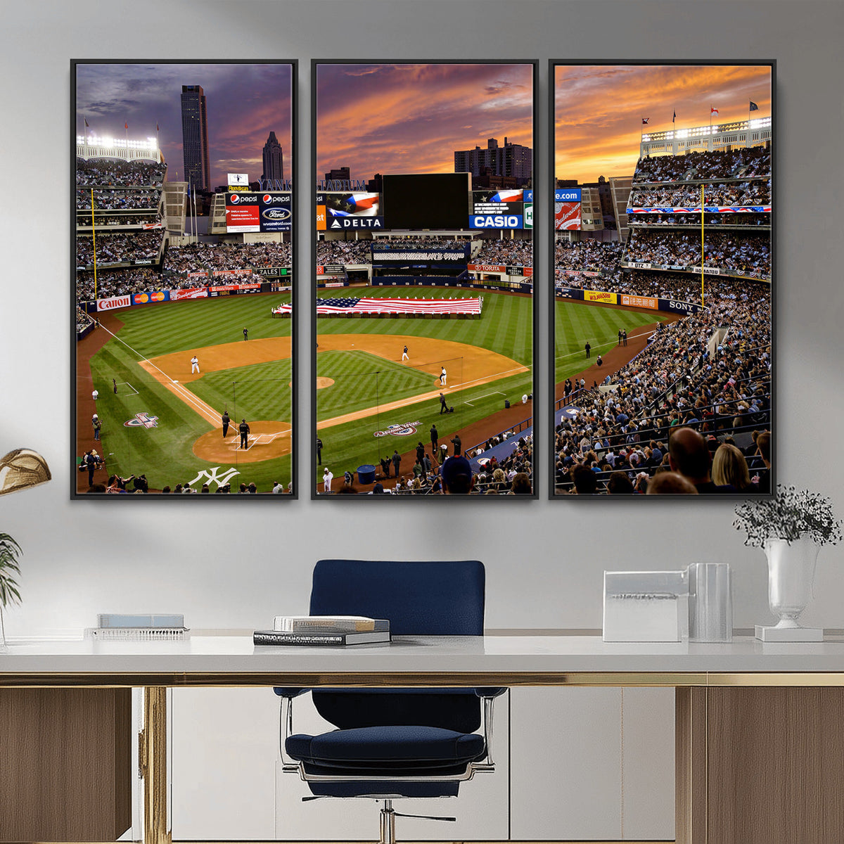 39000124-MGV-CV-36X24 - Stadium Wall Art Canvas Print
