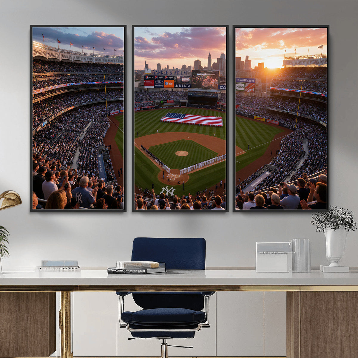 43632742-MGV-CV-36X24 - Stadium Wall Art Canvas Print