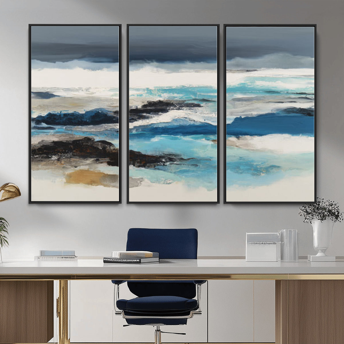 53645131-_Poster-30x20 - Extra Large Abstract Wall Art Canvas Print