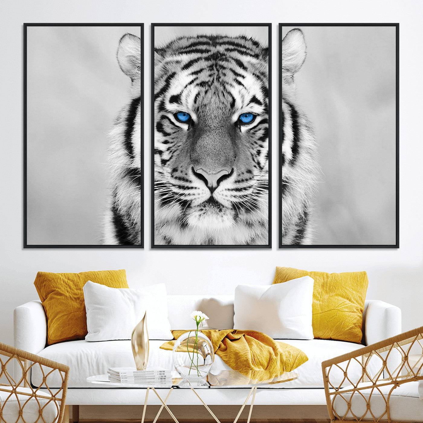 46396-MGV-CV-36X24-Tiger Canvas Artwork Wall Art Print