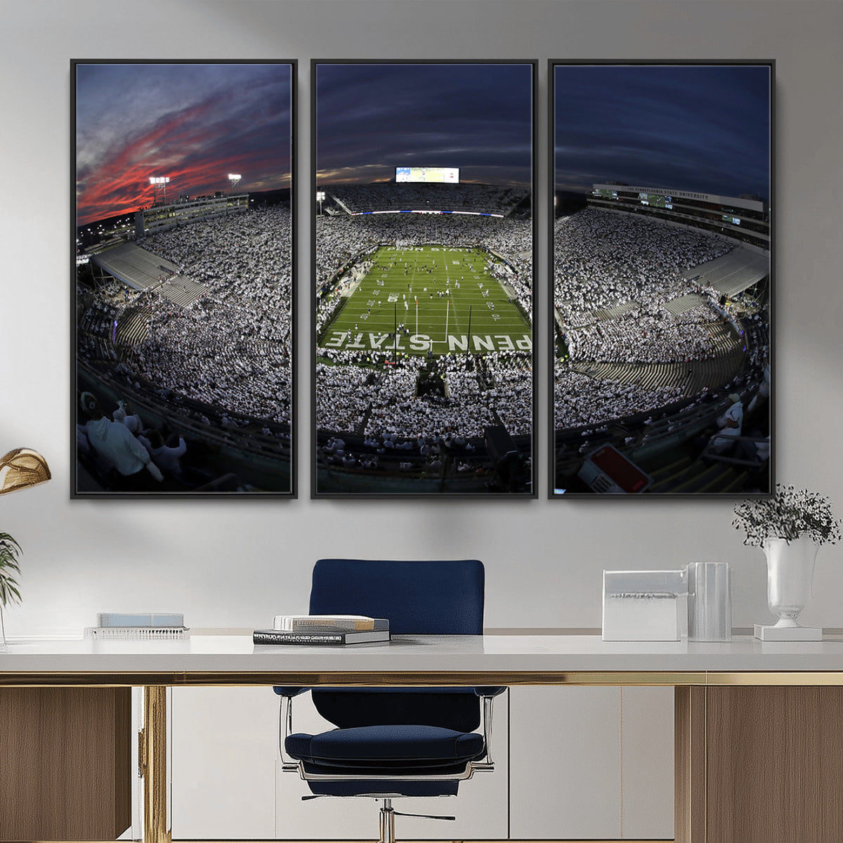 59877-MGV-CV-36X24 - Penn State University Nittany Lions Football Team Print