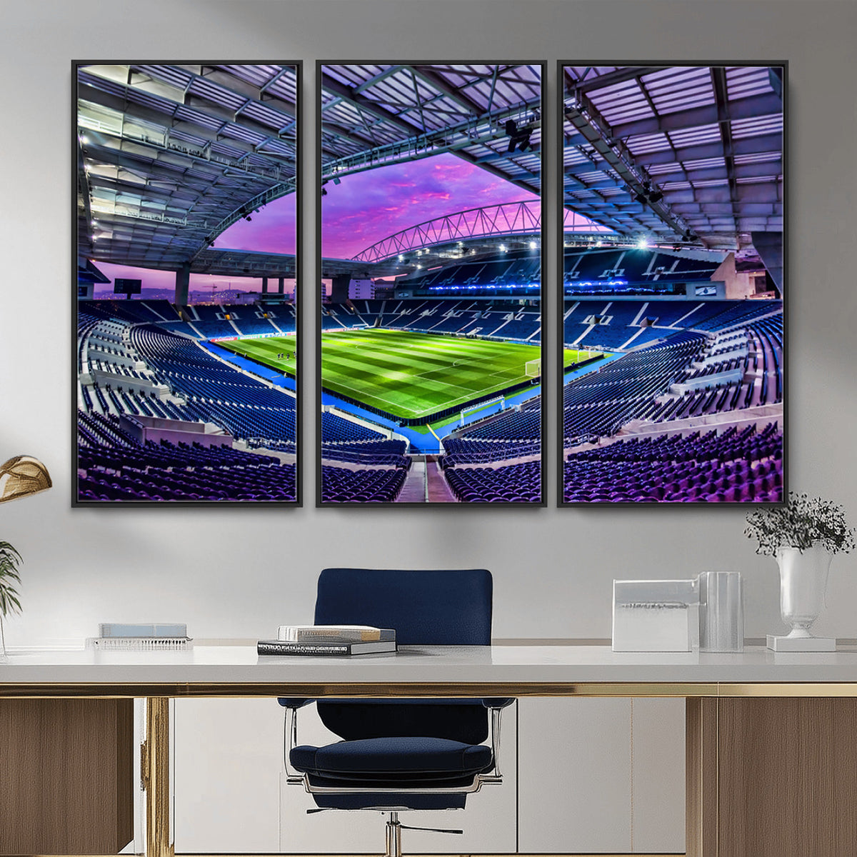 10851-MGV-CV-36X24 - FC Porto Soccer Team Print Canvas, Dragon Stadium Wall Art