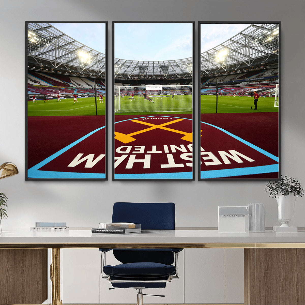 77367-MGV-CV-36X24 - West Ham United FC Stadium Canvas Wall Art, London Stadium