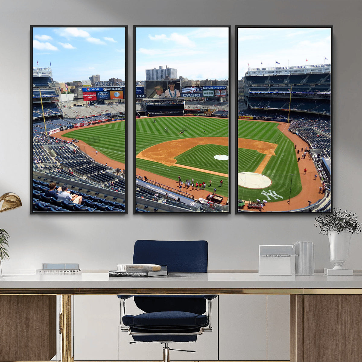 98047-MGV-CV-36X24 - Buffalo Bills Stadium Wall Art, Buffalo Bills Decor, NFL Fan Gift