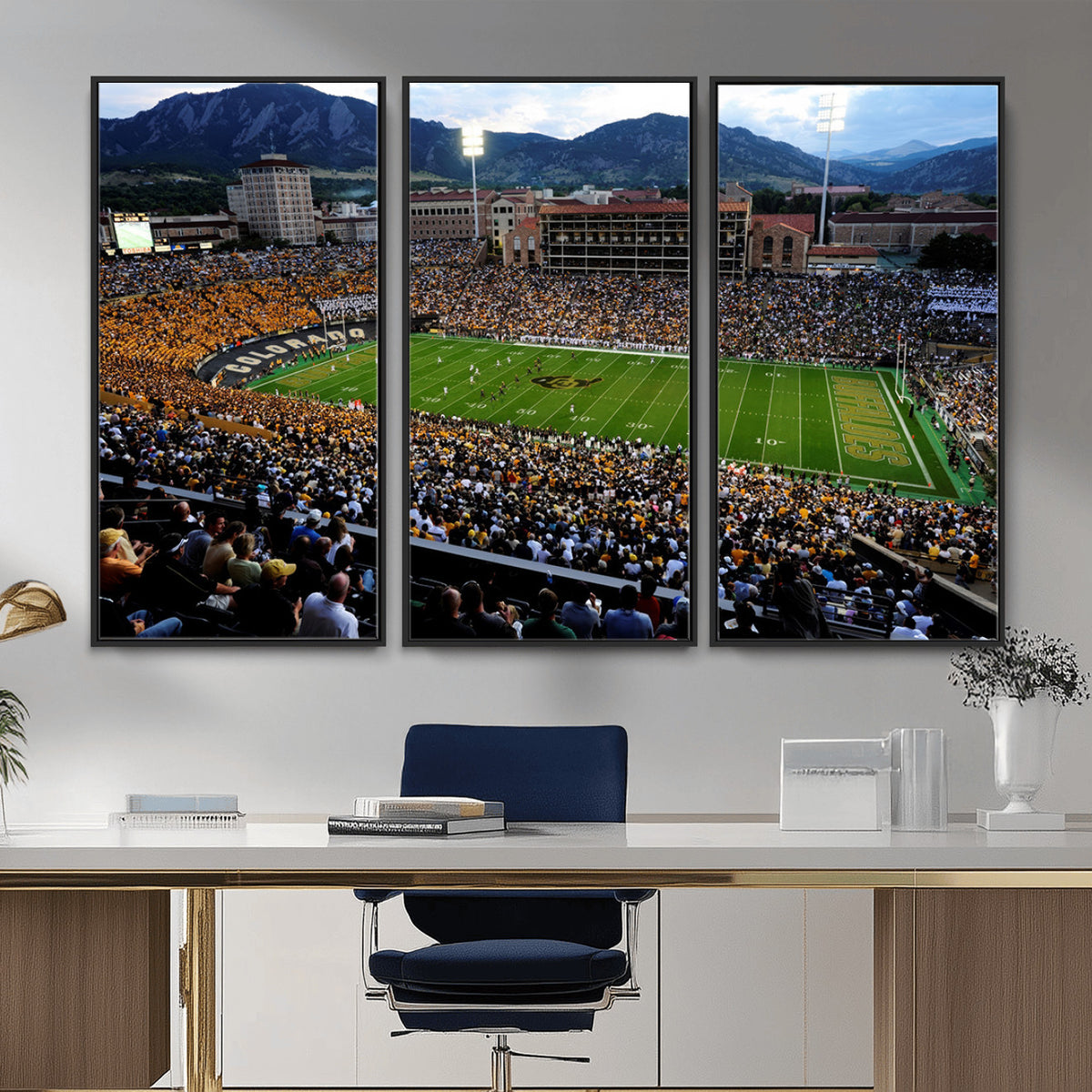 60552-MGV-CV-36X24 - Folsom Field, University of Colorado Buffaloes Football