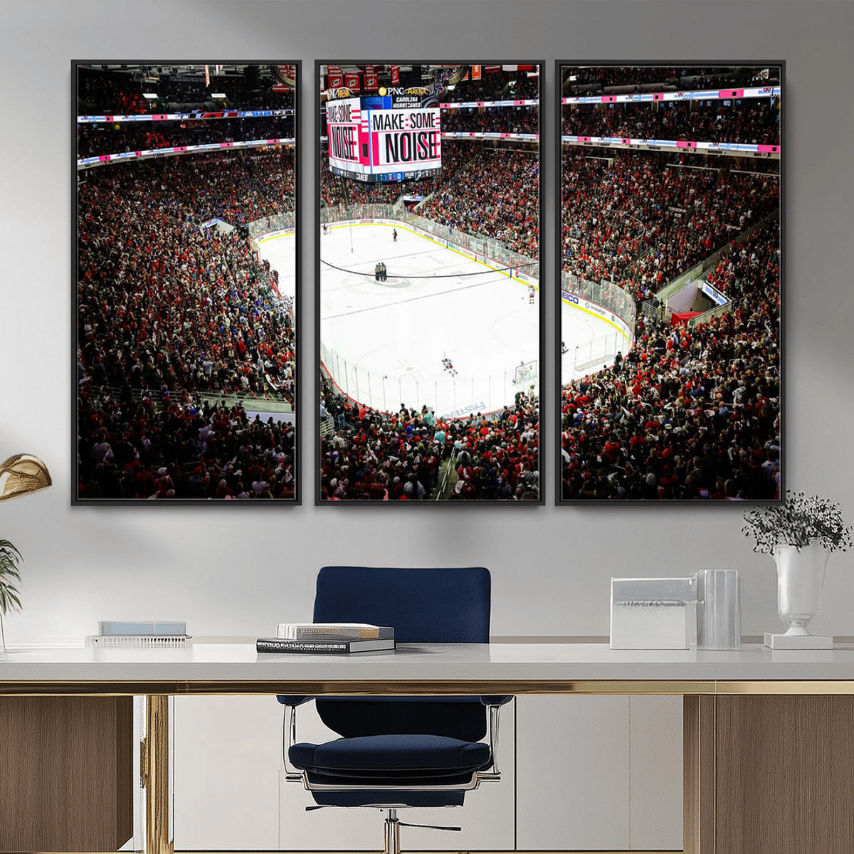 73950-MGV-CV-36X24 - PNC Arena Raleigh North Carolina Hurricanes Hockey Stadium