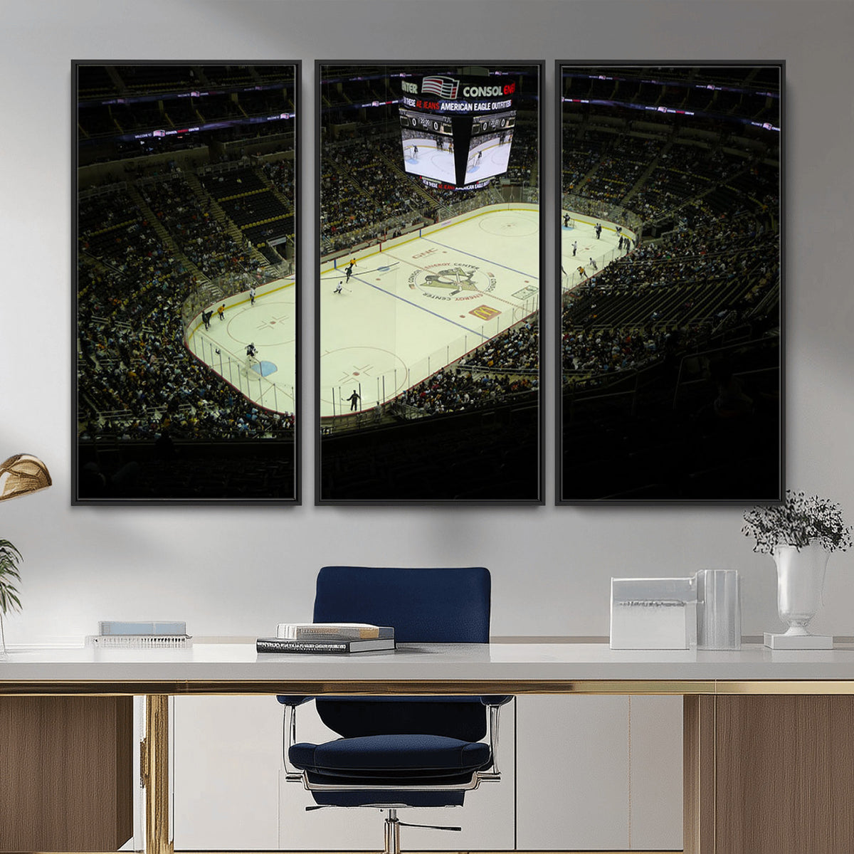52168-MGV-CV-36X24 - PPG Paints Arena Pennsylvania Pittsburgh Penguins Hockey