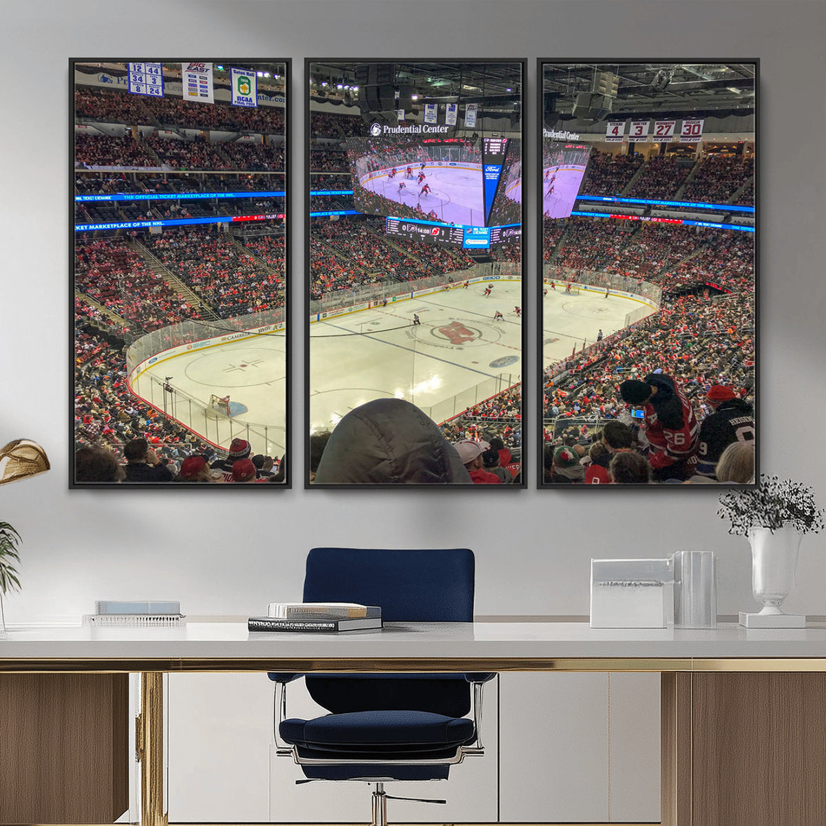 29638-MGV-CV-36X24 - Prudential Center Newark New Jersey Devils Hockey Stadium