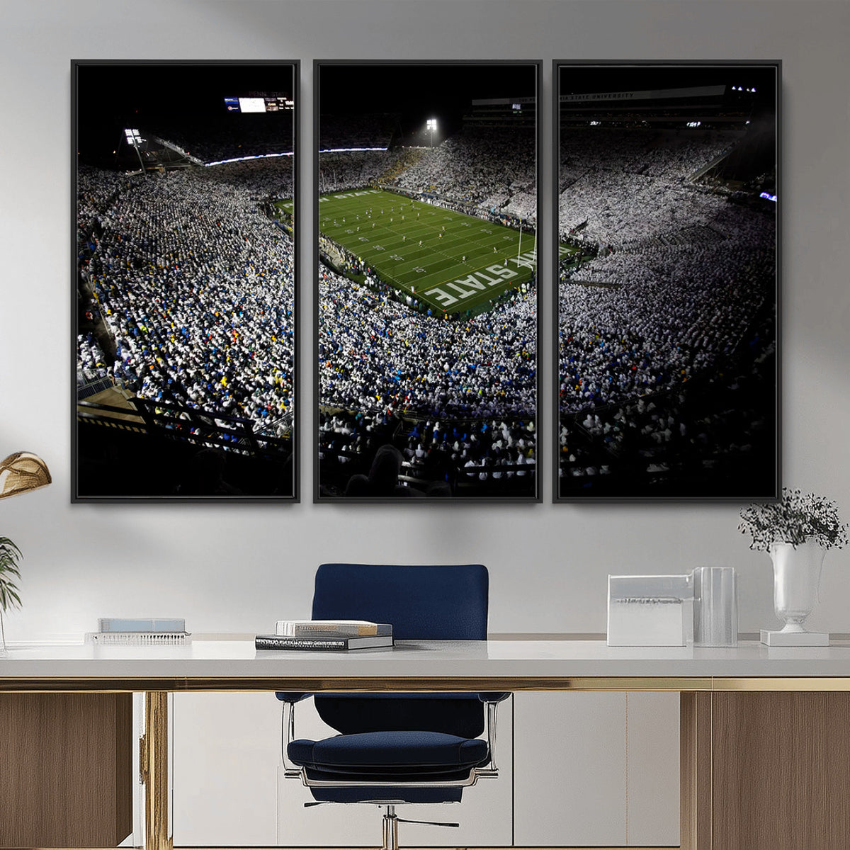 96825-MGV-CV-36X24 - Penn State Football Stadium Wall Art - Beaver Stadium Canvas Print