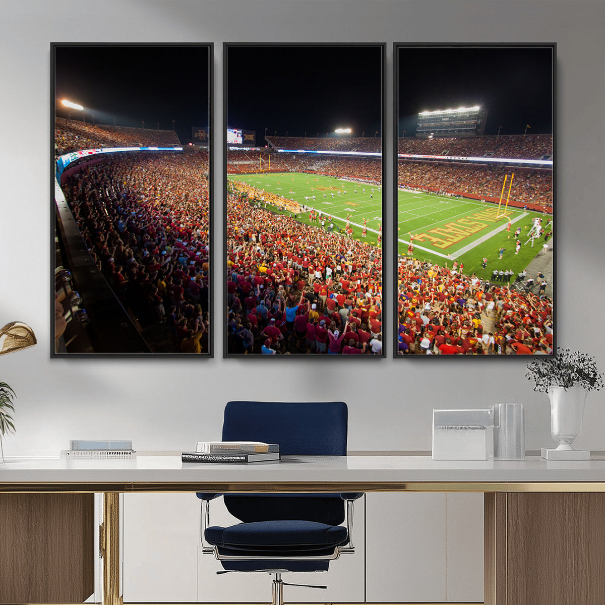 35139-MGV-CV-36X24 - Iowa State University Cyclones Canvas Print, Jack Trice Stadium