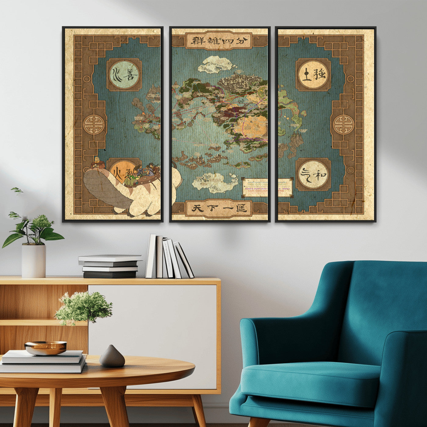 MGV-FC-48X32-3P - Push Pin World Map Canvas Print – Framed Wall Art for Couples to Track Their Travels – Anniversary