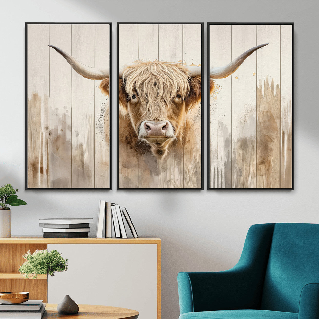 83059-MGV-CV-36X24 - Vibrant Autumn Landscape Canvas Wall Art - Fall Foliage and Mountain View Print for Home, Farmhouse, and Cozy Cabin Decor, Ready to Hang