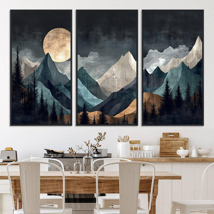 Framed Wall Art Canvas Print