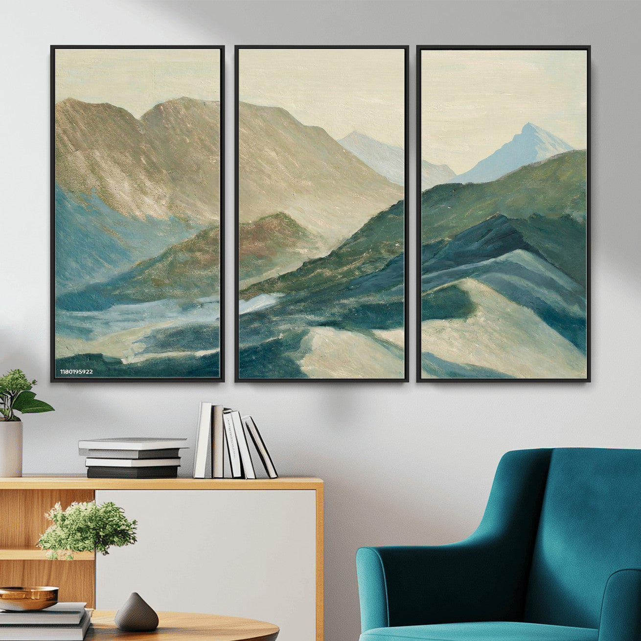33629523-MGV-CV-36X24 - Shemelina Mountain Landscape, Mountains at Dawn Wall Art Canvas Print