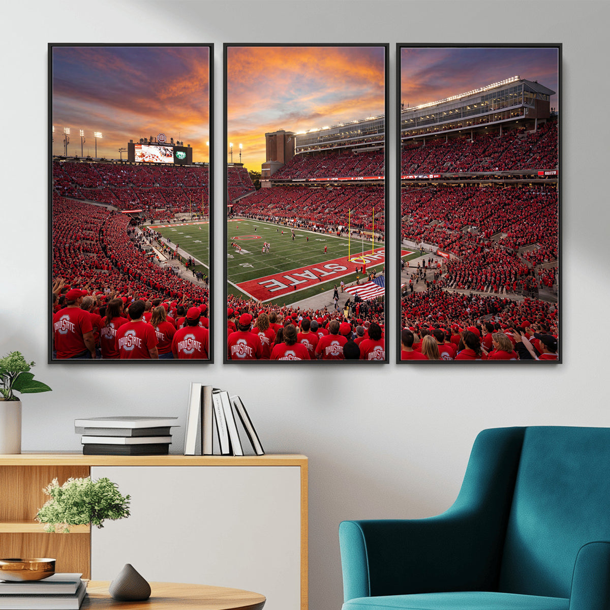 73119077-MGV-CV-36X24 - Stadium Wall Art Canvas Print