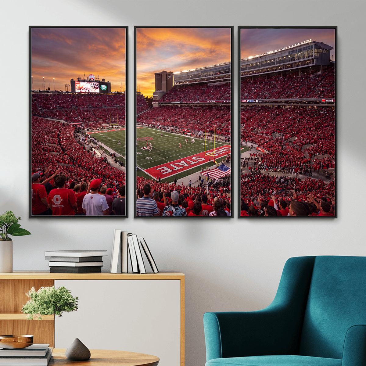 36125328-MGV-CV-36X24 - Stadium Wall Art Canvas Print