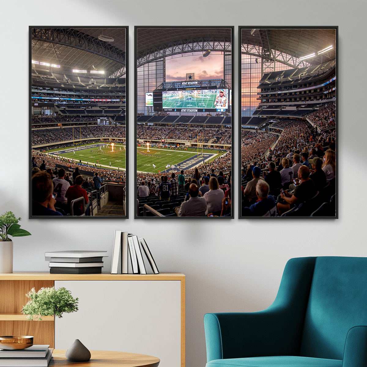 61524160-MGV-CV-36X24 - Stadium Wall Art Canvas Print