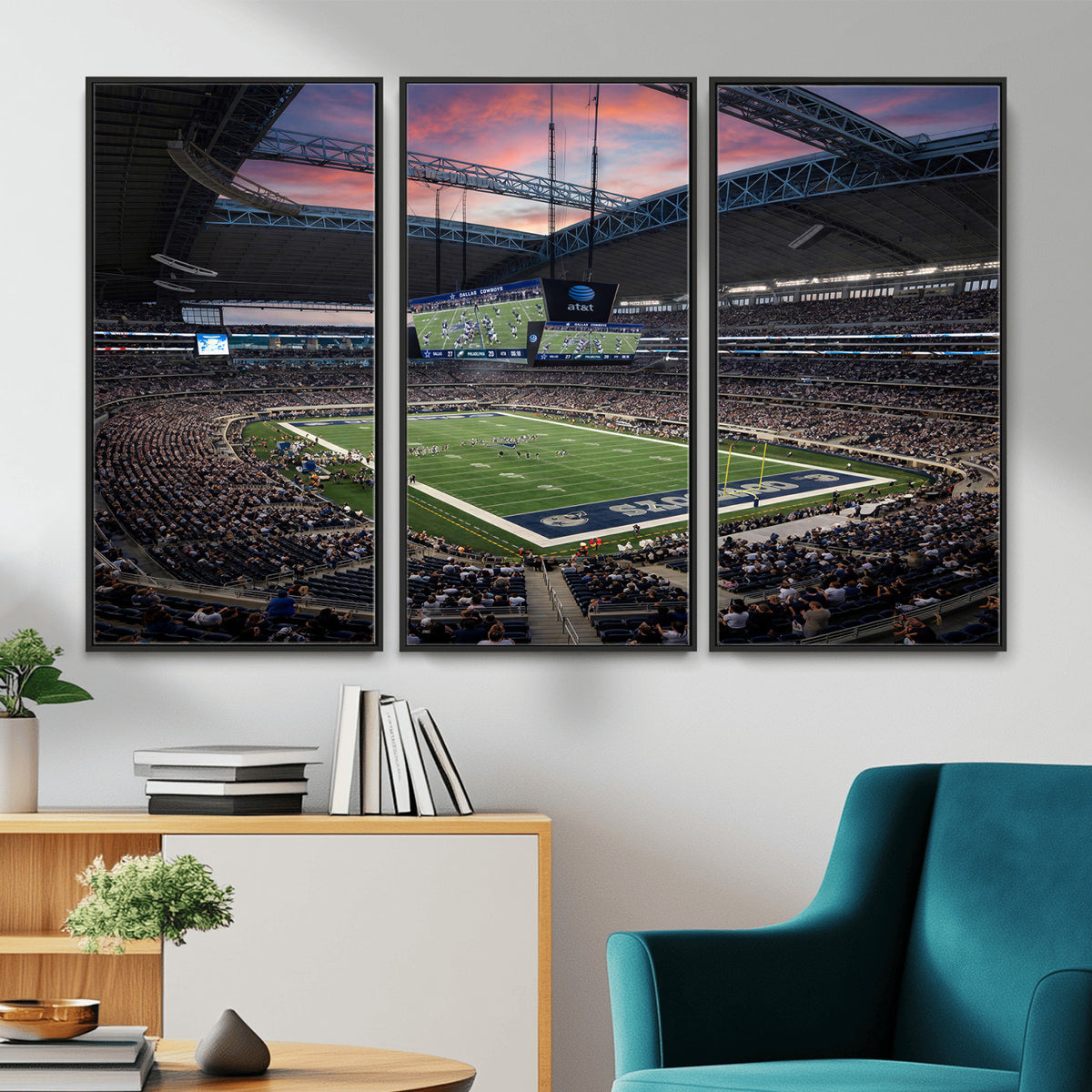 11530179-MGV-CV-36X24 - Stadium Wall Art Canvas Print