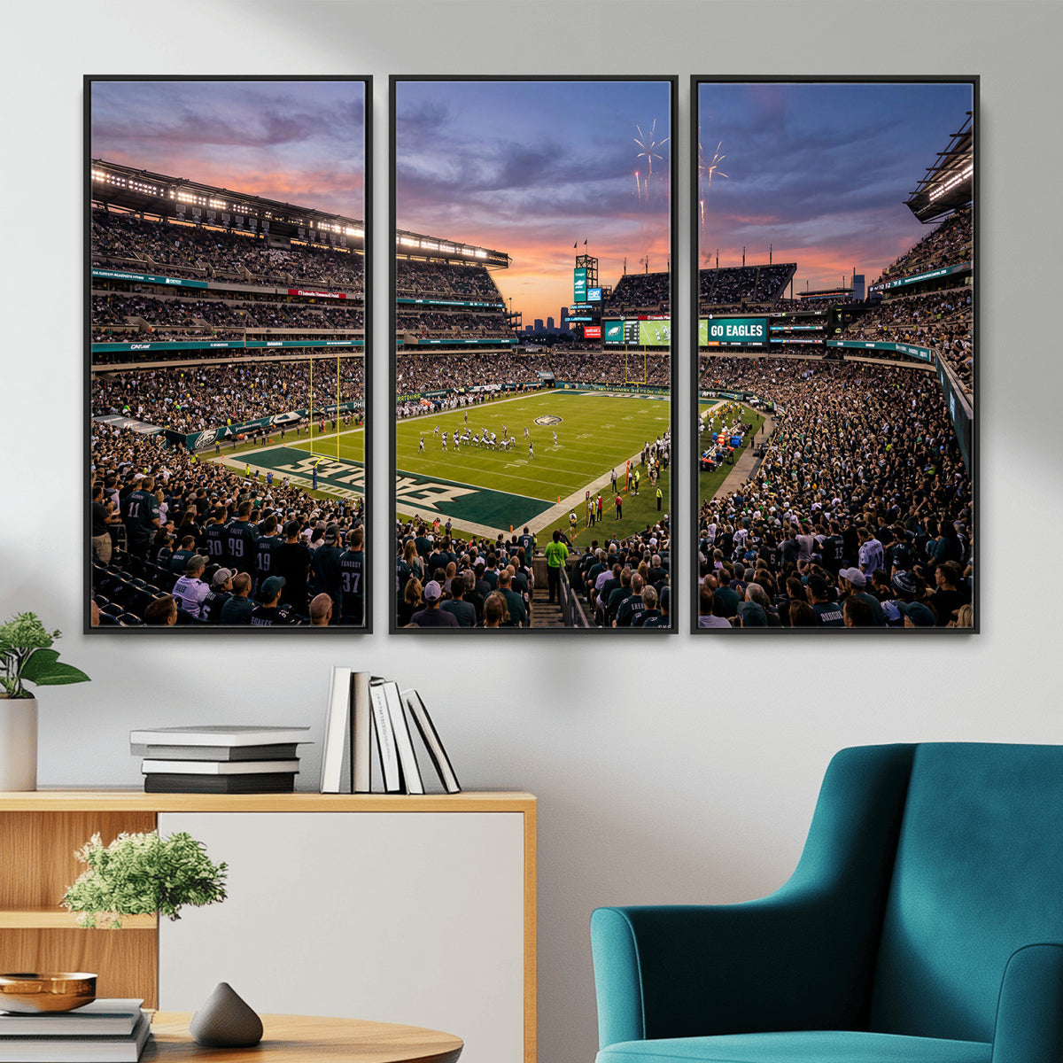 15549432-MGV-CV-36X24 - Stadium Wall Art Canvas Print