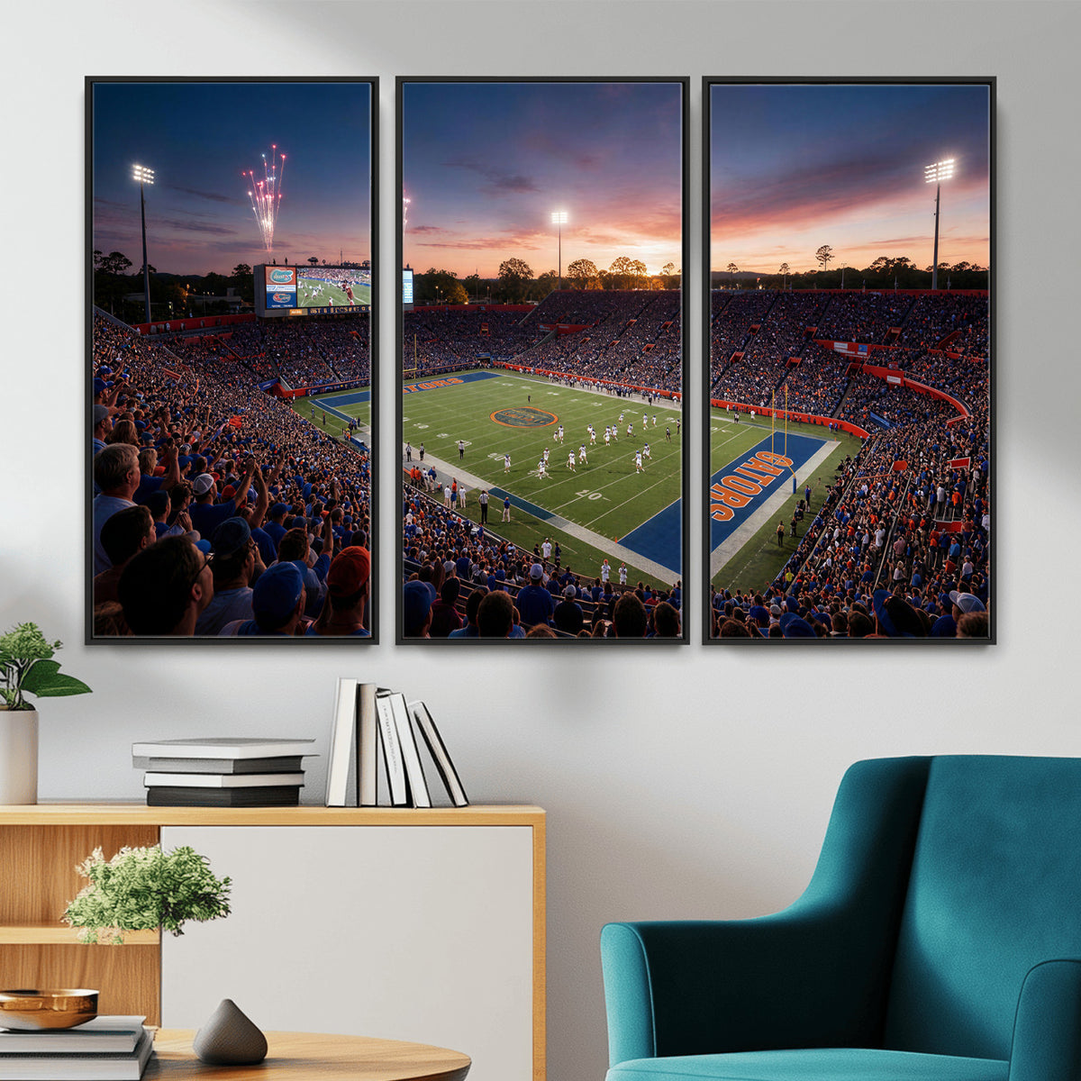 42817292-MGV-CV-36X24 - Stadium Wall Art Canvas Print