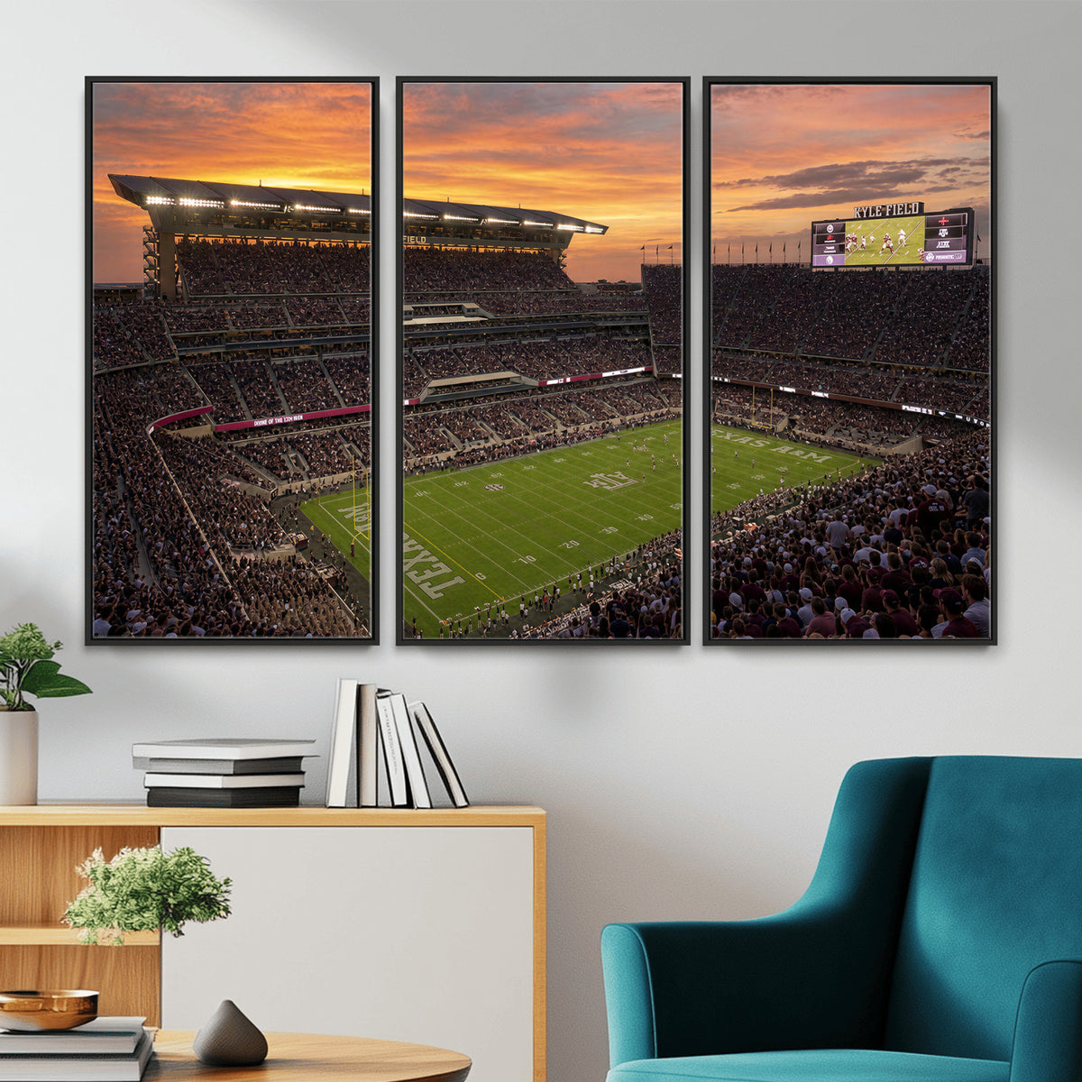 77401853-MGV-CV-36X24 - Stadium Wall Art Canvas Print