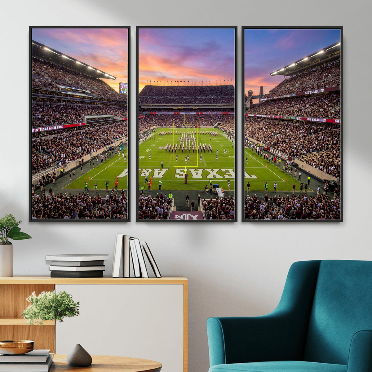 65952219-MGV-CV-36X24 - Stadium Wall Art Canvas Print