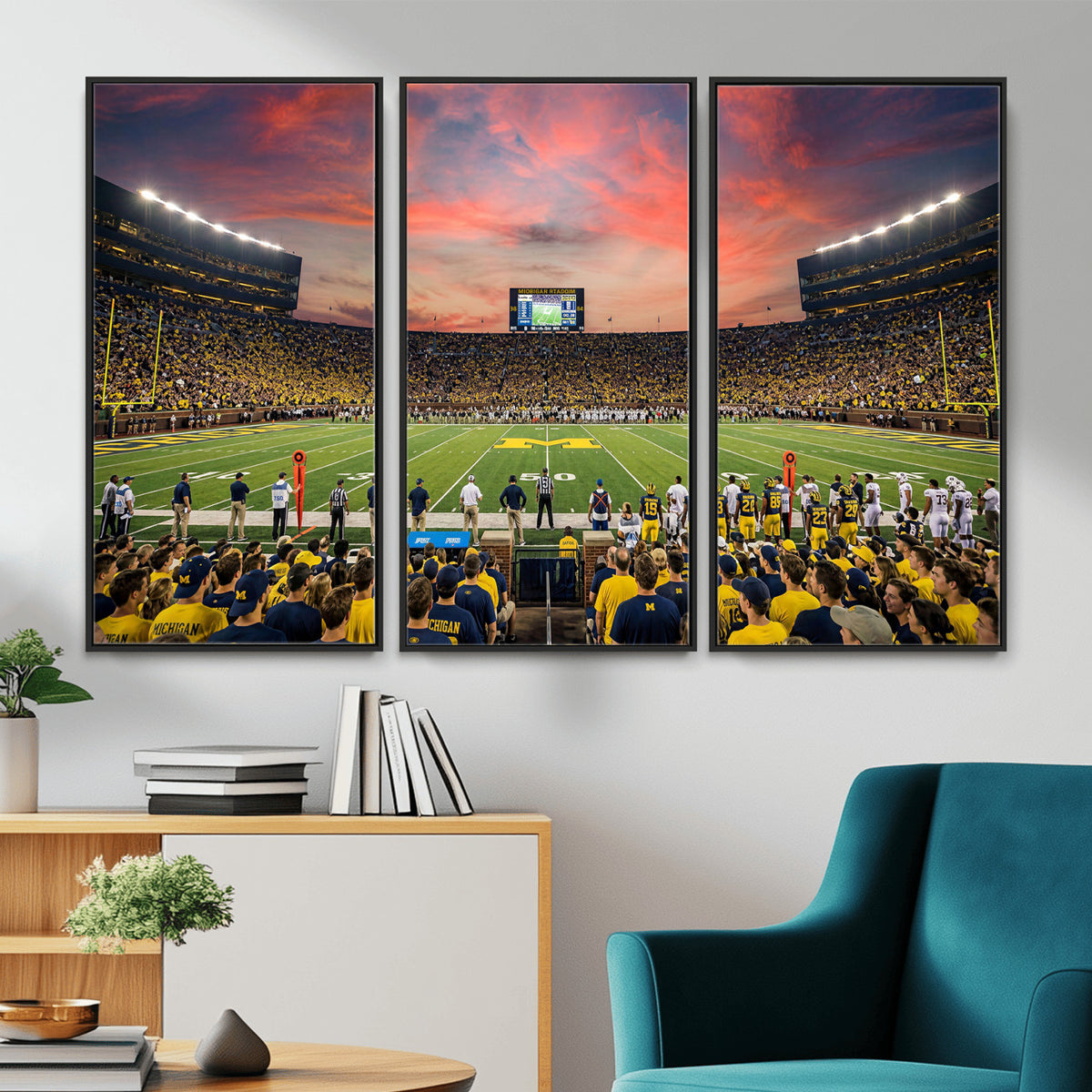 47185949-MGV-CV-36X24 - Stadium Wall Art Canvas Print