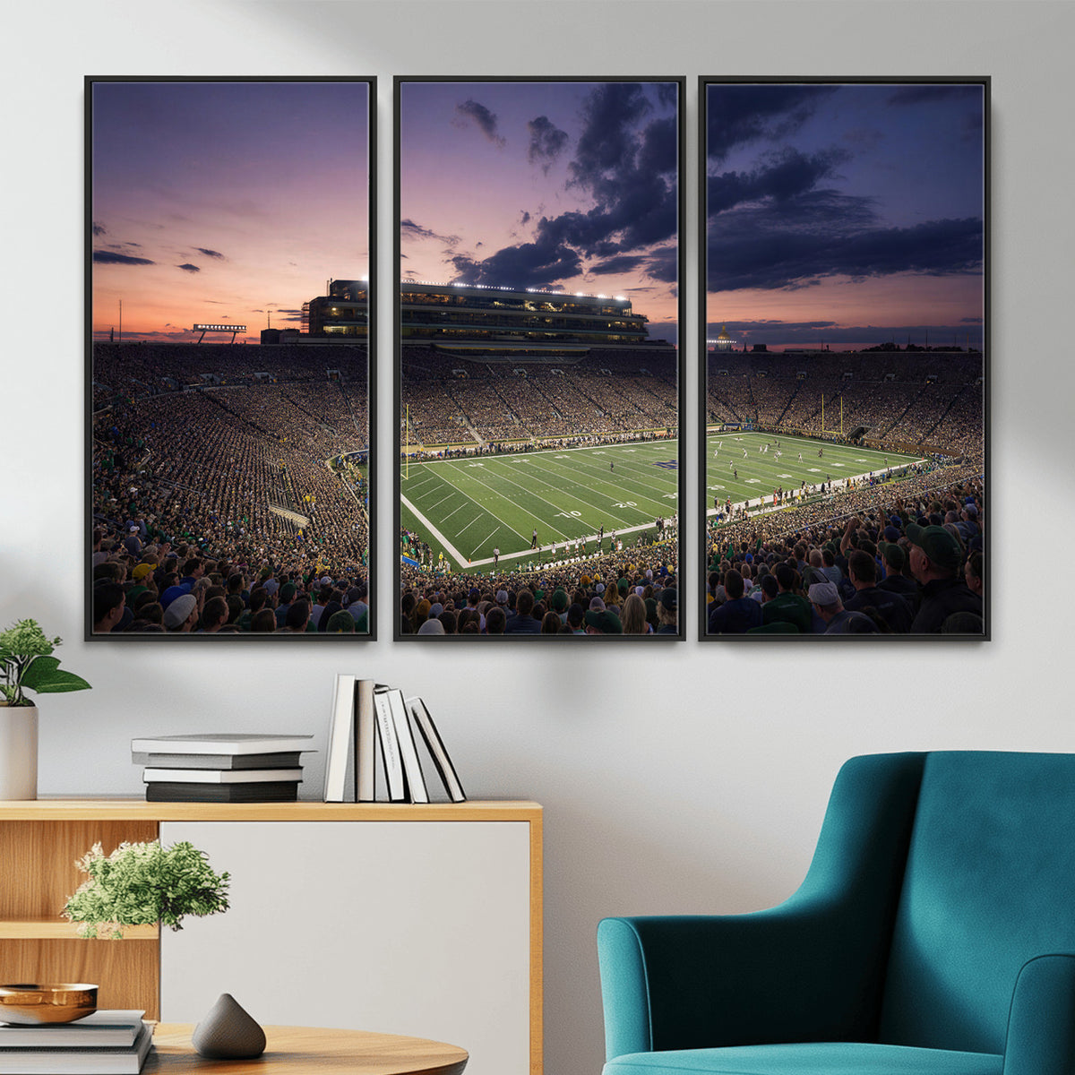 48837941-MGV-CV-36X24 - Stadium Wall Art Canvas Print